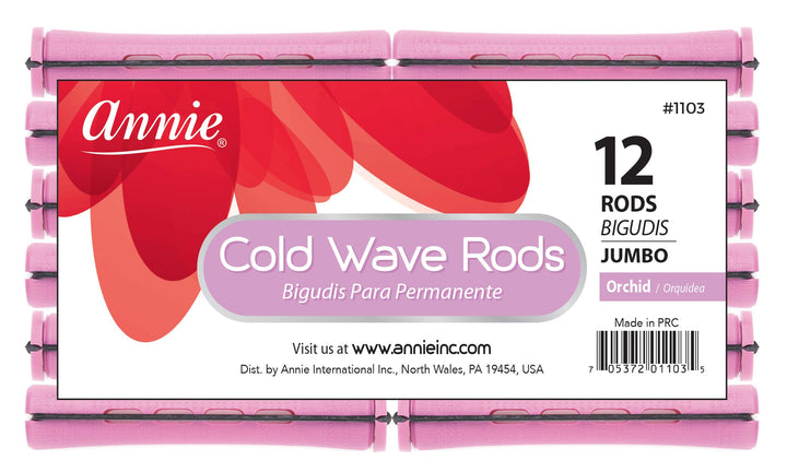 3 Packs of Cold Wave Rods (Jumbo) #1103 12Pcs/Pack