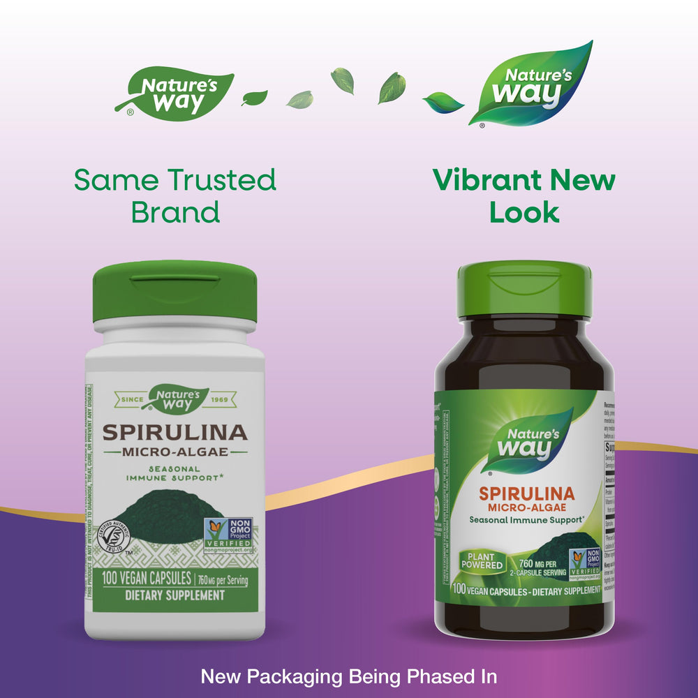 Nature's Way Spirulina Micro-Algae, Seasonal Immune