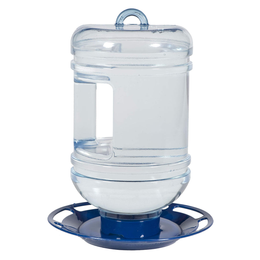 780 Outdoor Hanging Water Cooler Bird Waterer and Dispenser,Blue, 1.5 Qt Capacity