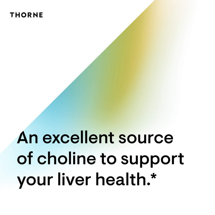 Thorne Research - Phosphatidyl Choline - Phospholipid Complex for Cell Membrane Support - 60 Gelcaps