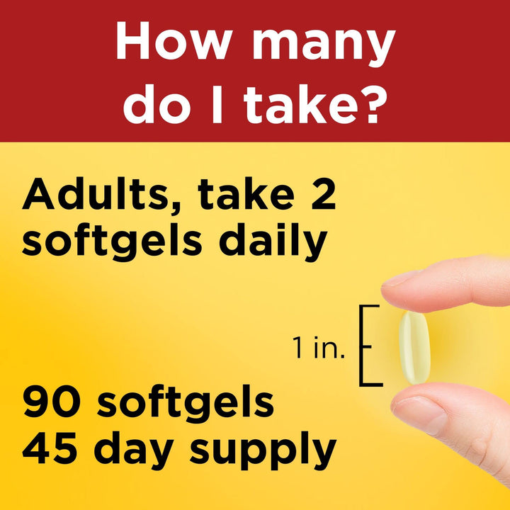 Nature Made Fish Oil 1000 mg Softgels, Fish Oil Supplem