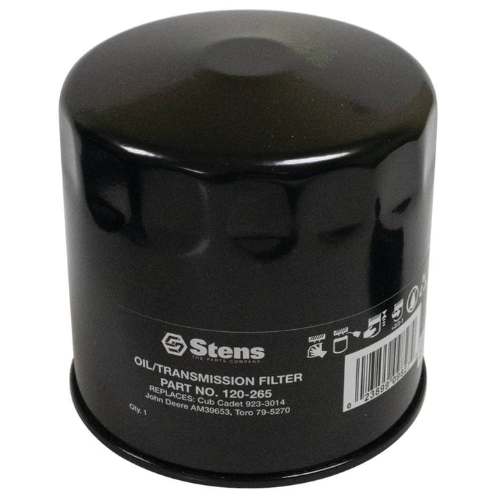 120-265 Transmission Filter Replaces Toro 79-5270 Cub Cadet 923-3014 Ariens 03192800 Bobcat 48045B John Deere AM39653 Toro 106-5830 Hitachi AM39653 Cub Cadet 723-3014