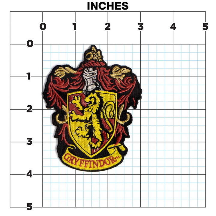 Harry Potter Gryffindor Crest 3 Full Color Embroidery Iron-On Patch