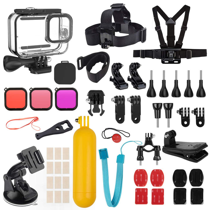 Kuptone 52 in 1 Accessories Kit Bundle for Gopro 11 10 