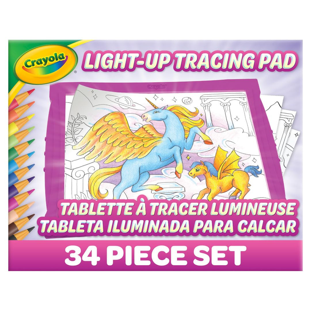 Light Up Tracing Pad - Pink, Art Kit for Kids, Kids Toys &amp; Games, Light Box, Holiday Gifts for Girls &amp; Boys, 6+ [Amazon Exclusive]