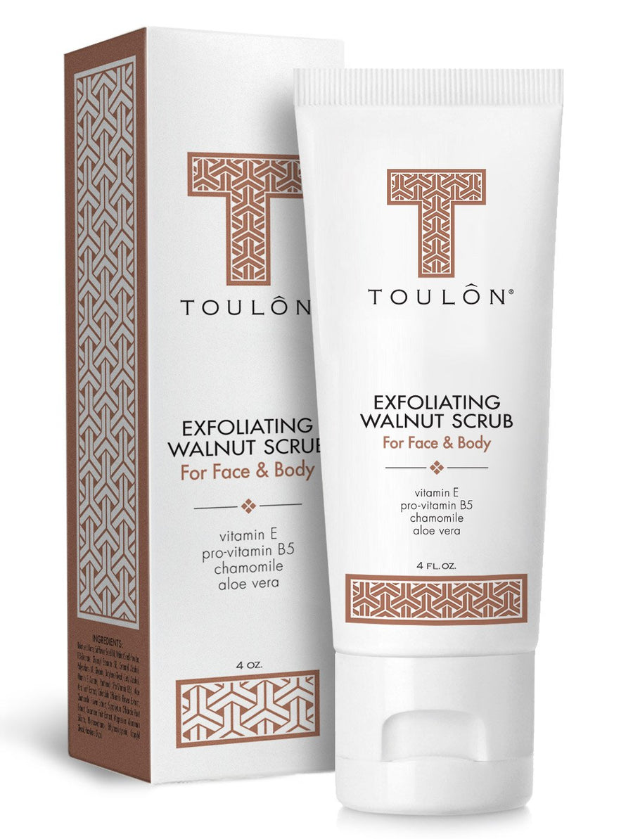 Exfoliating Scrub Face and Body; Walnut Facial Exfoliat