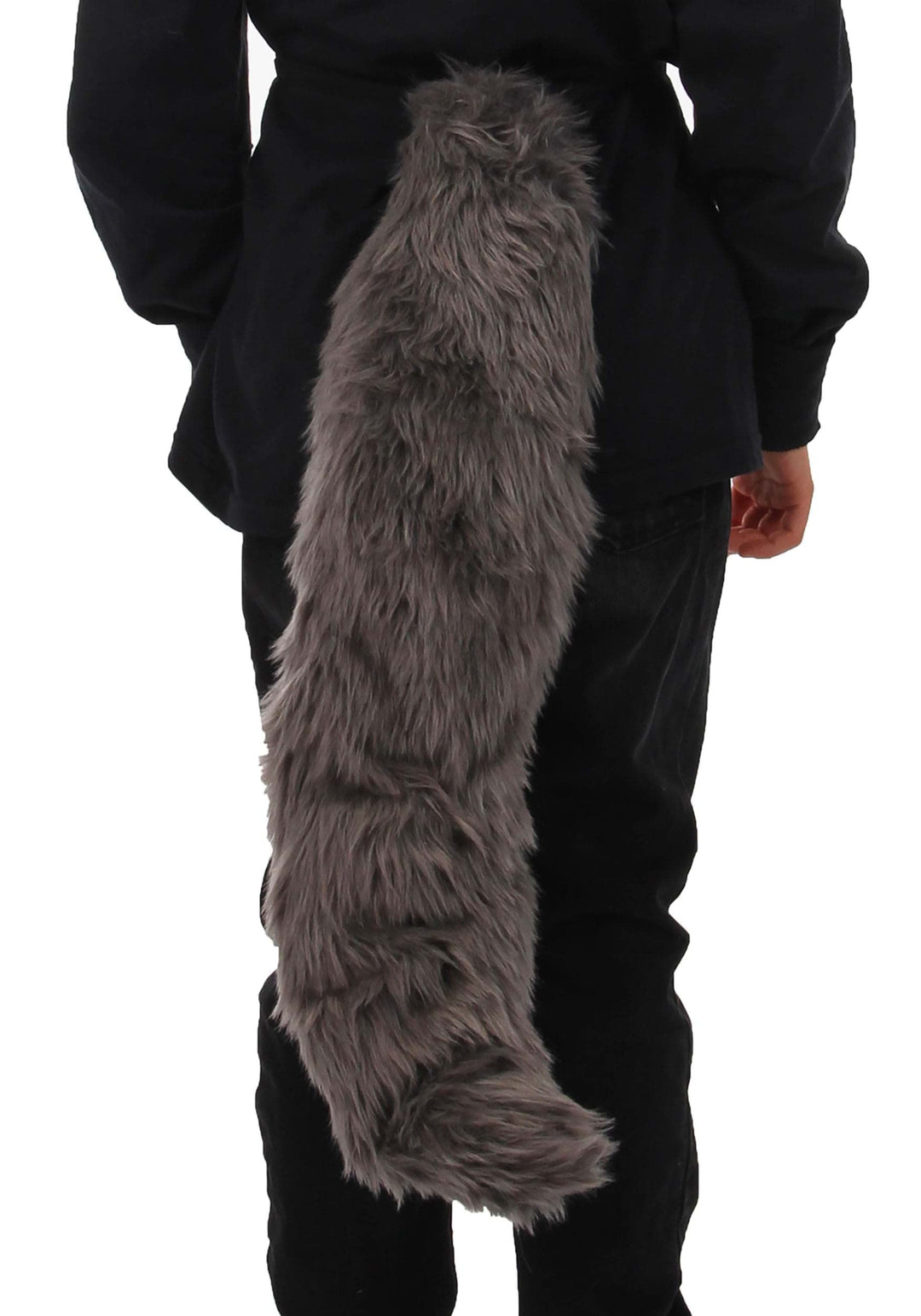 Wolf Plush Oversized Costume Tail for Adults and Kids Standard