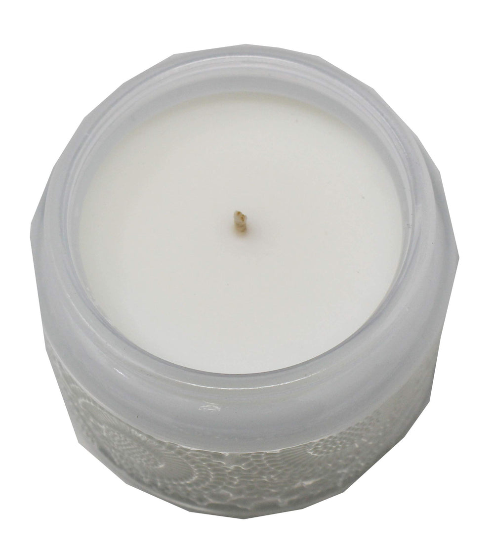 Small Glass Jar Candle Mokara 3.2 oz