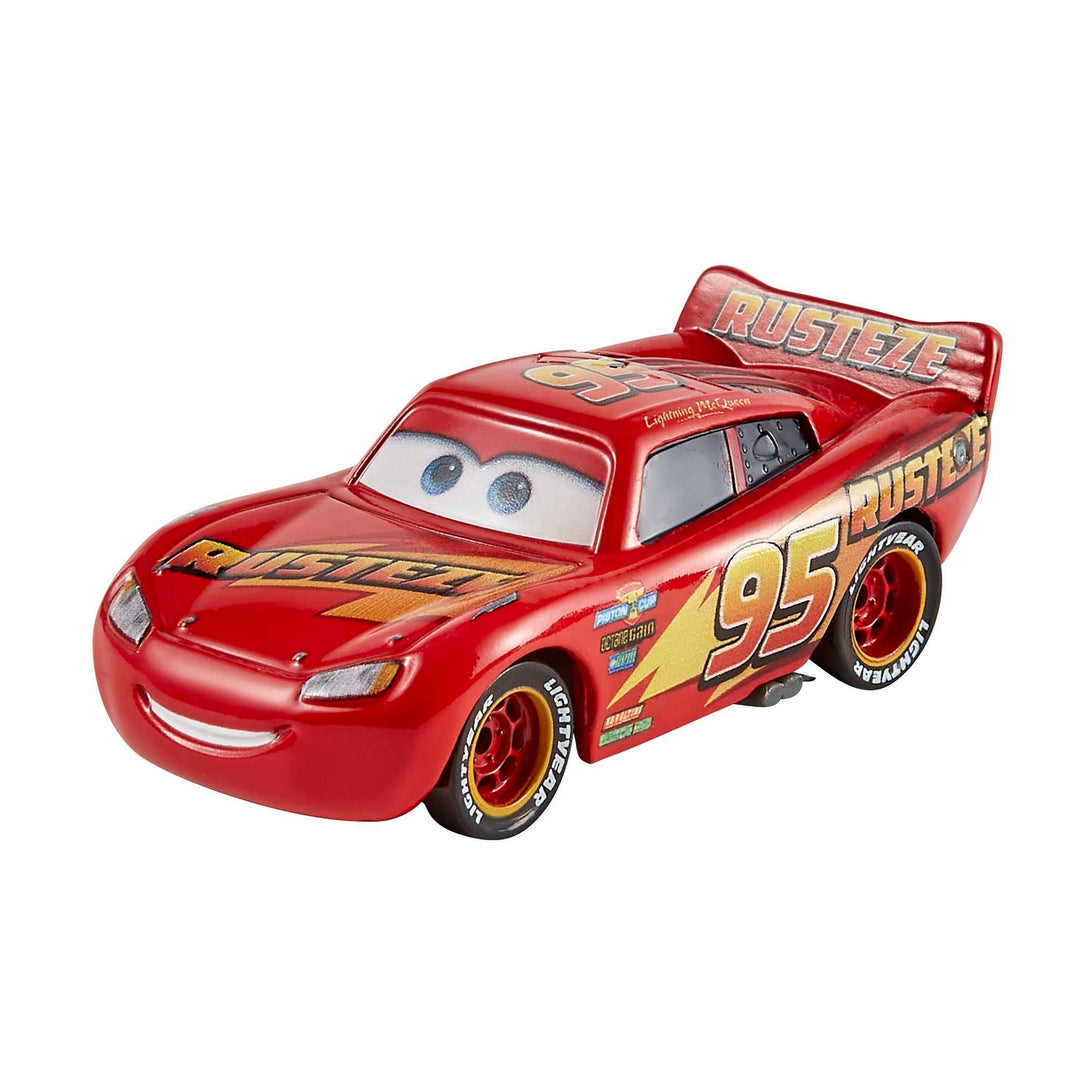 Disney Pixar Cars Toys, Radiator Springs 3-Pack of Die-cast Toy Cars &amp; Trucks with Lightning McQueen, Mater &amp; Sheriff