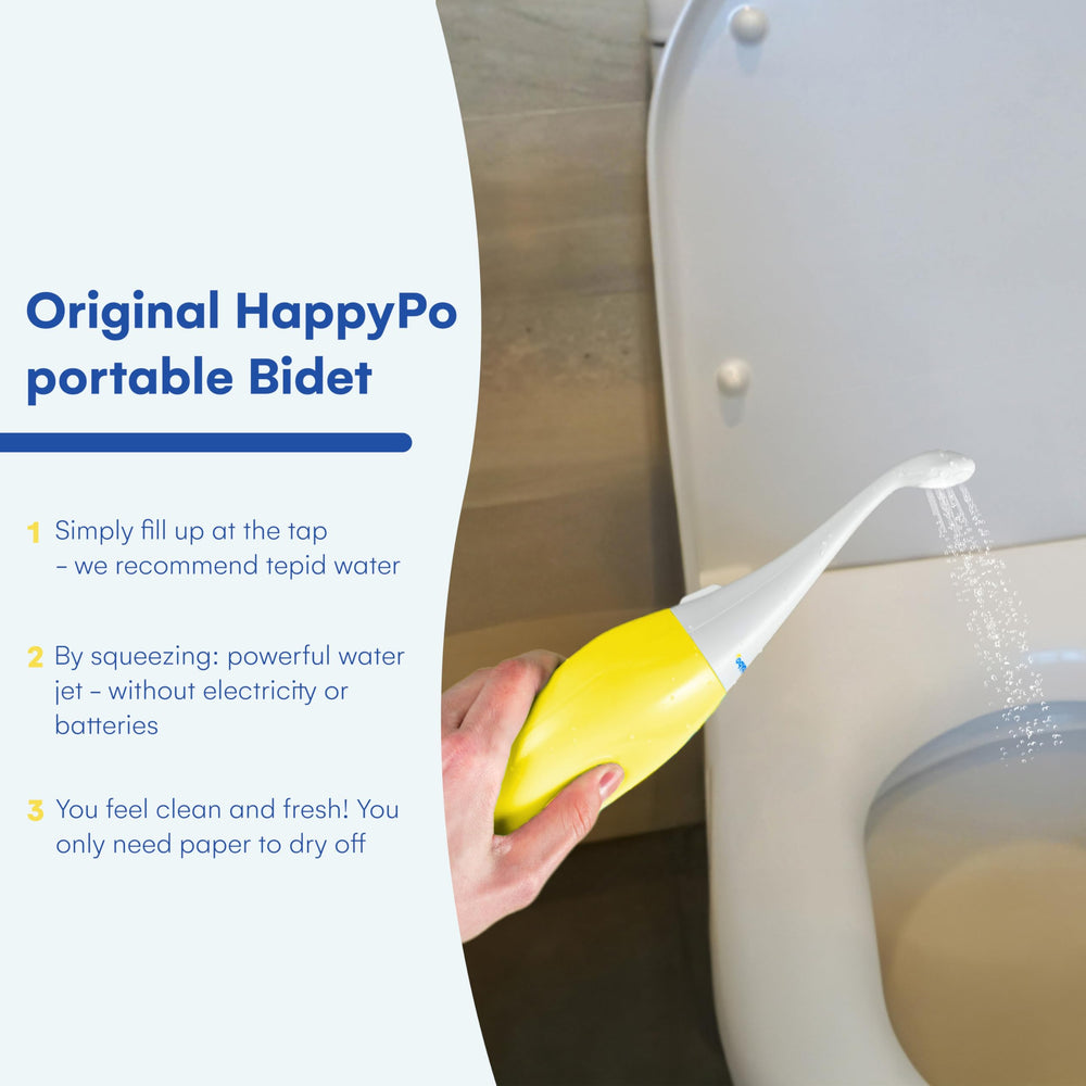 The Original Portable Bidet - 300ml Peri Bottle for Moms, Women, and Anyone on The Go - Easy-Bidet 2.0 for Postpartum Care, Travel, Personal Hygiene - Poop Cleaning and Feminine Care (Mint)