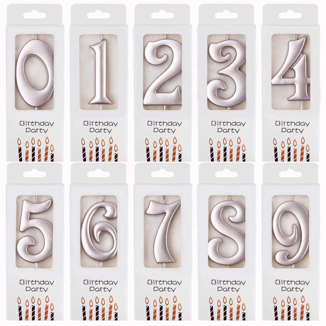 10-Count 0-9 Rose Gold Number Birthday Candles, Number One Birthday, Rose Gold Number Candles, Party Celebration, Baby Showers