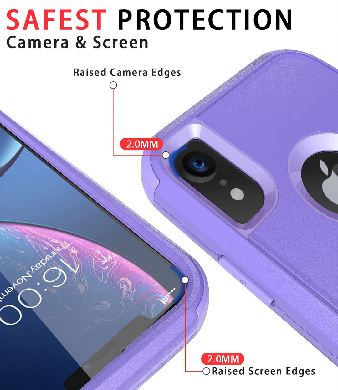 Diverbox for iPhone Xr Case [Shockproof] [Dropproof] [D