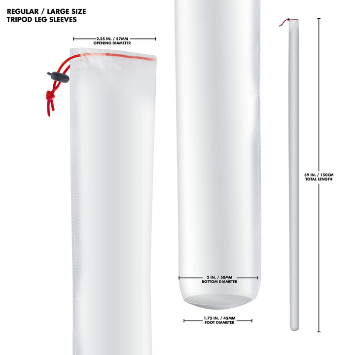 Camera Tripod Leg Protection Covers (For Regular/Large 