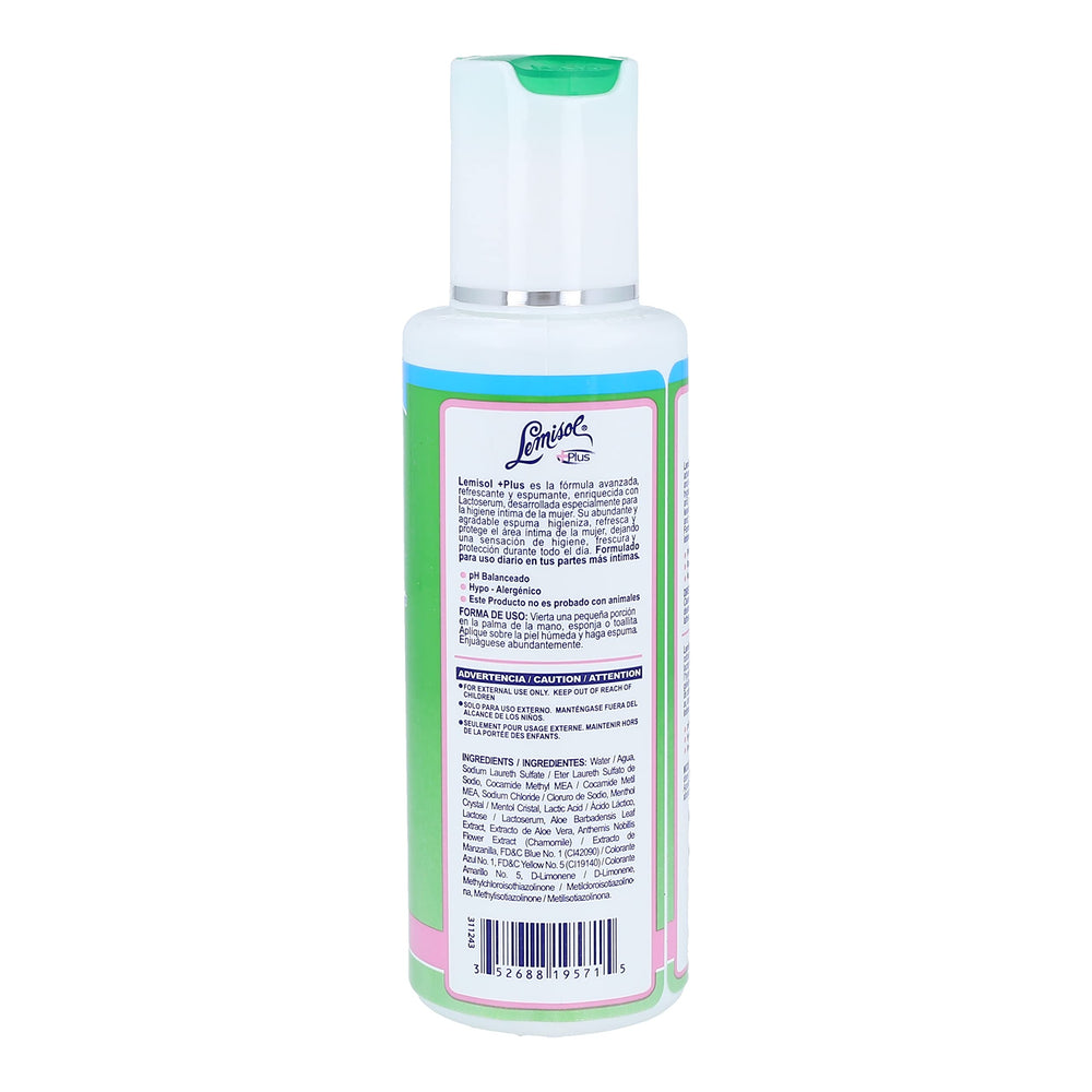Lemisol Gentle Daily Cleanser Ounce, fresh, 4 Fl Oz (43