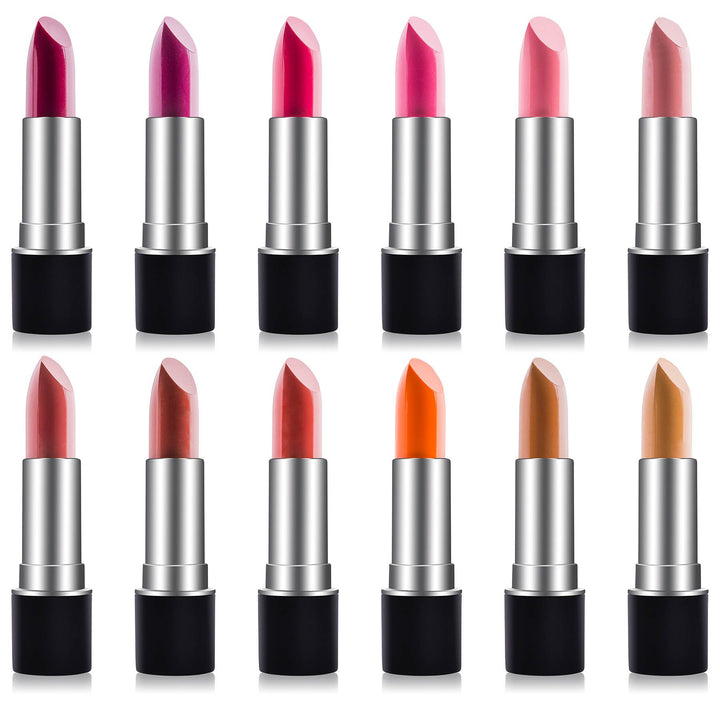 SHANY Slick &amp; Shine Lipstick Set - Set of 12 Famous Colors