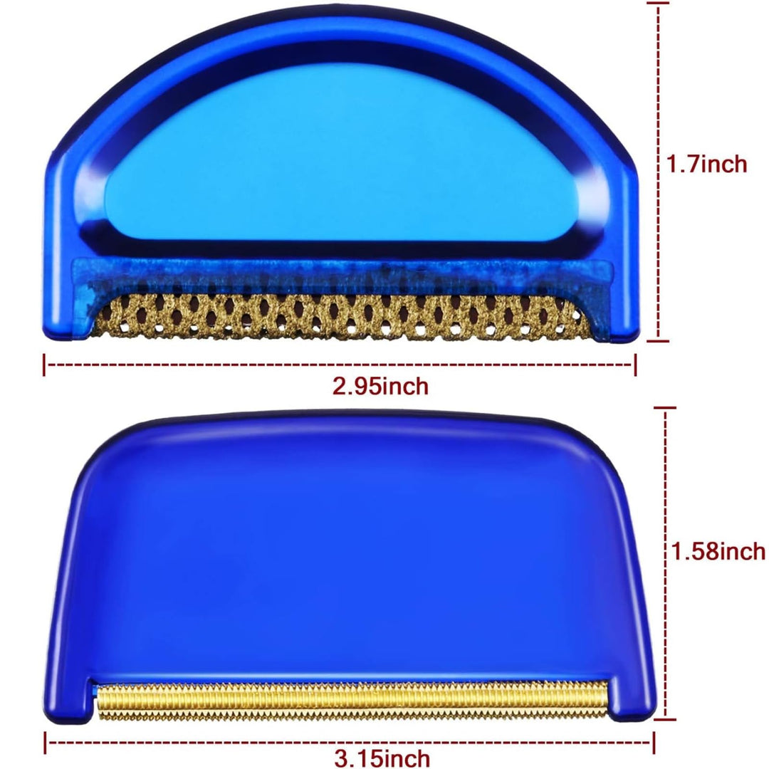 2 Pieces Cashmere Fine Wool Clothes Sweater Combs and Sweater Fabric Shaver, Multi-Fabric Garments De-Pilling De-Fuzzing Lint Fuzz Balls Cleaning Tools to Remove Pills, Fuzz and Lint from Clothes