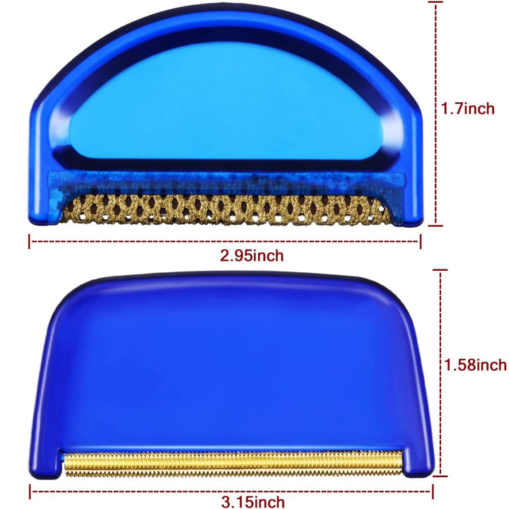 2 Pieces Cashmere Fine Wool Clothes Sweater Combs and Sweater Fabric Shaver, Multi-Fabric Garments De-Pilling De-Fuzzing Lint Fuzz Balls Cleaning Tools to Remove Pills, Fuzz and Lint from Clothes