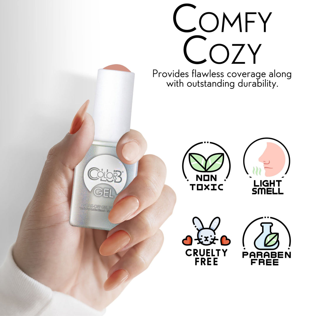 Comfy Cozy Nail Gel Sandy Beige Color Polish.5 fl oz (15 mL)