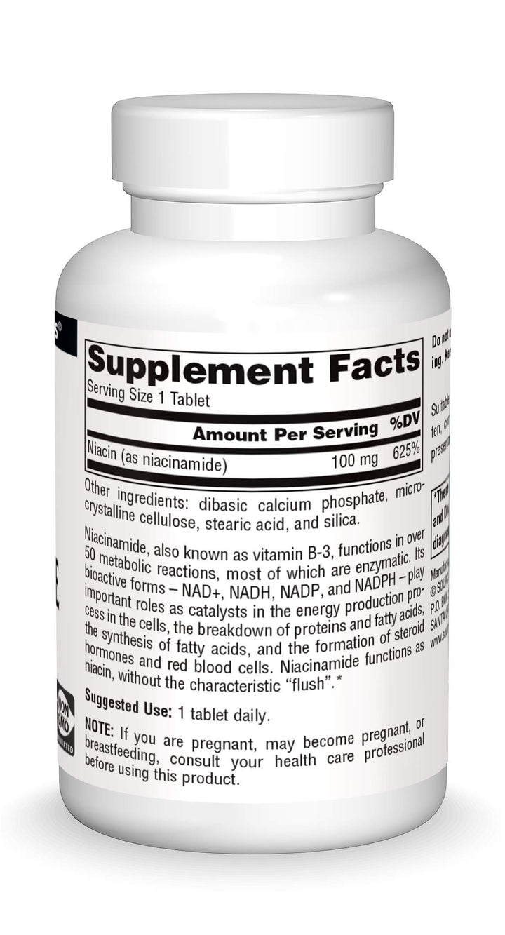 Source Naturals Niacinamide B-3, 100 mg Dietary Supplem