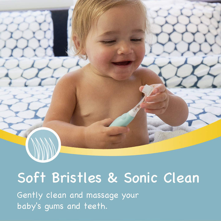 Papablic BabyHandy 2-Stage Baby Sonic Electric Toothbru