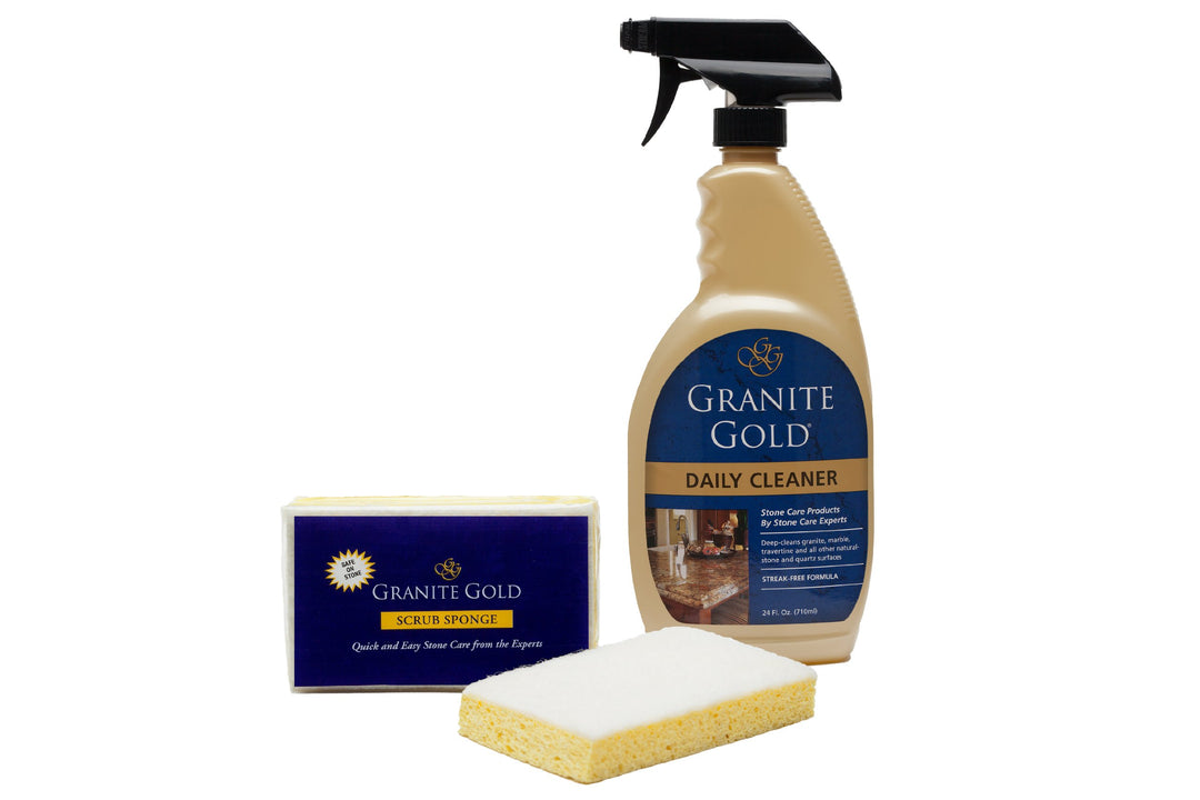 Granite Gold Non-Scratch Scrub Sponge for Granite, Marb