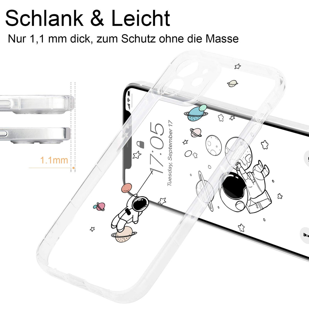 Pepmune for iPhone 12 Mini Cute Case Silicone Clear Spa