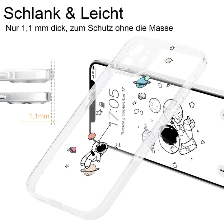 Pepmune for iPhone 12 Mini Cute Case Silicone Clear Spa