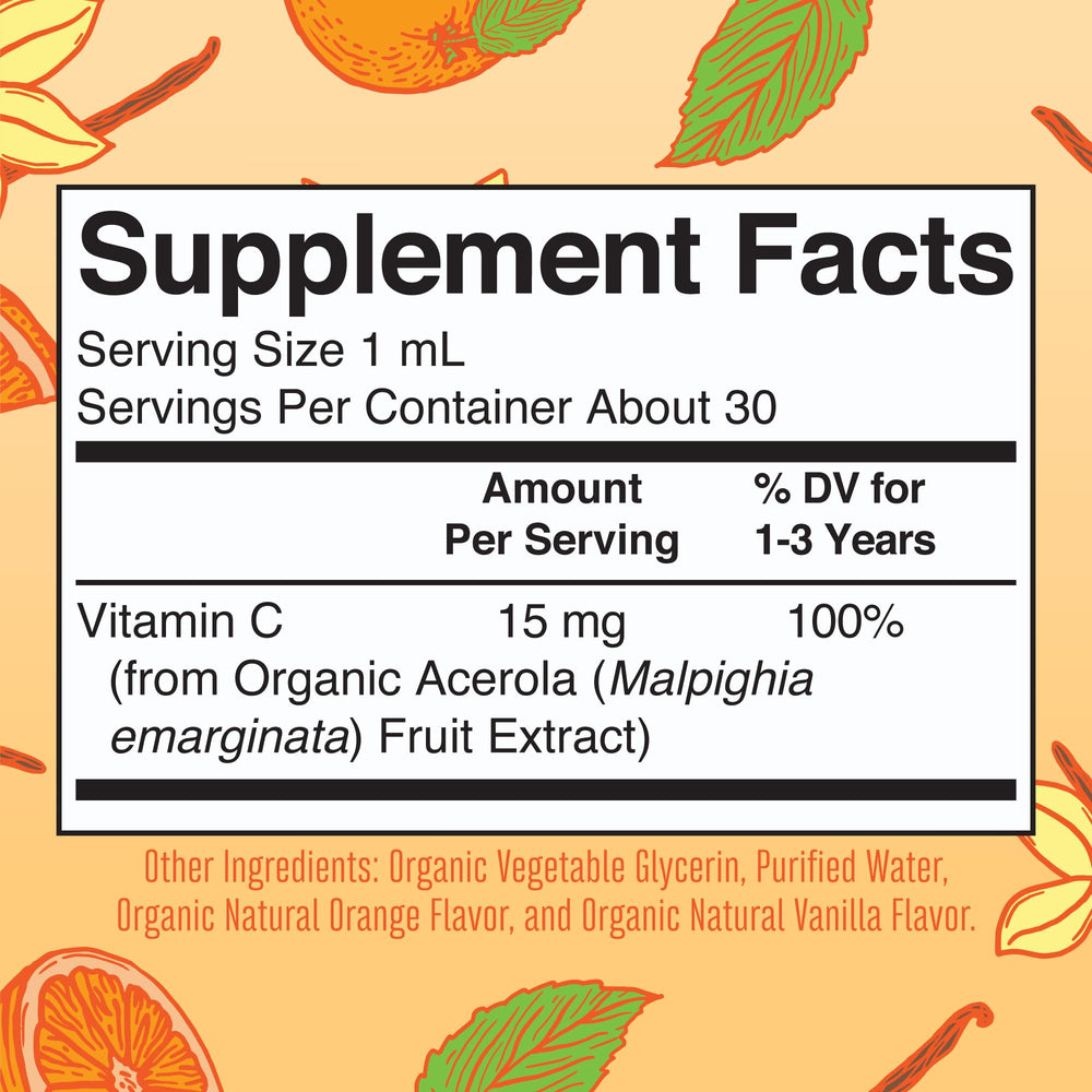 MaryRuth Organics Toddler Vitamin C Drops | USDA Organi
