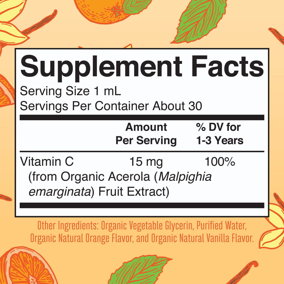 MaryRuth Organics Toddler Vitamin C Drops | USDA Organi