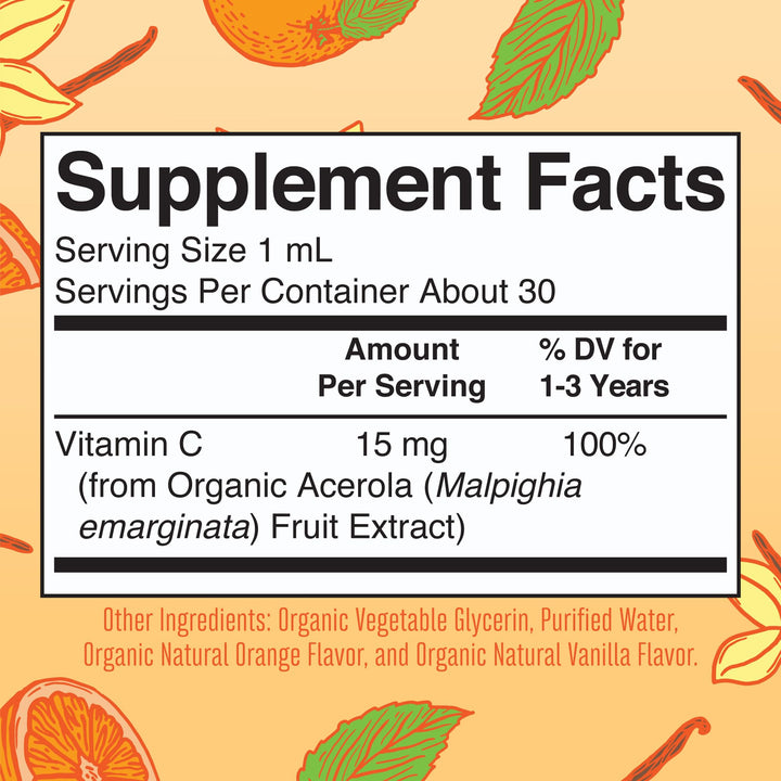 MaryRuth Organics Toddler Vitamin C Drops | USDA Organi