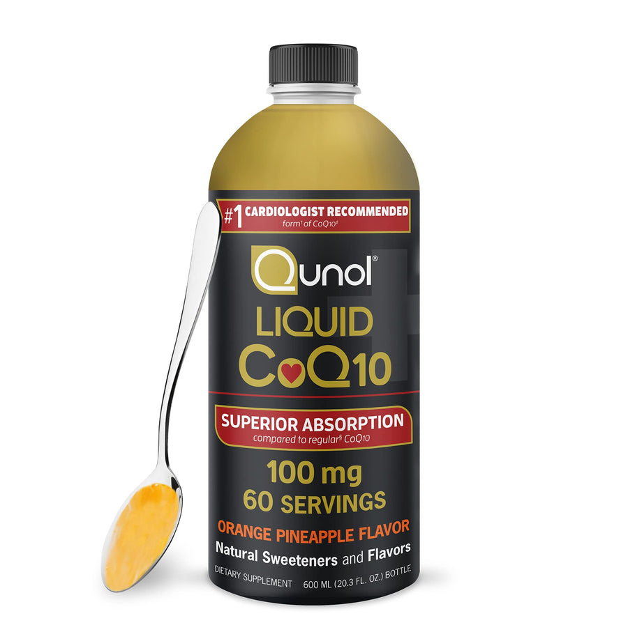 Qunol Liquid CoQ10 100mg, Superior Absorption Natural S