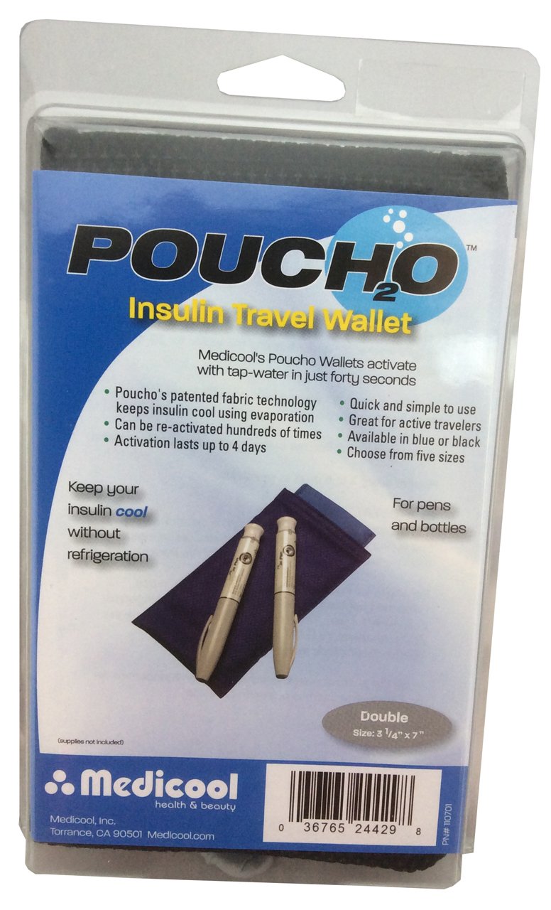 Poucho Diabetic Wallet Double Pen - 036765244298