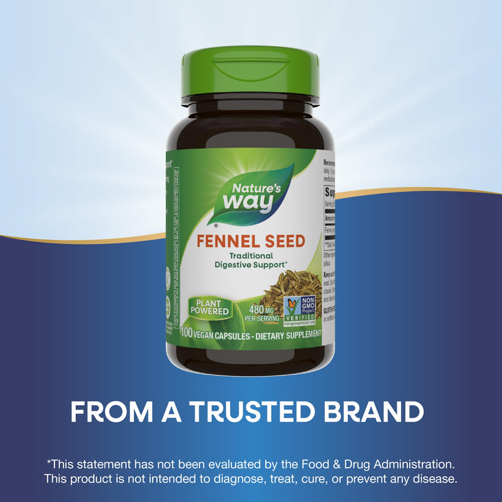 Nature&#39;s Way Fennel Seed, Traditional Digestive