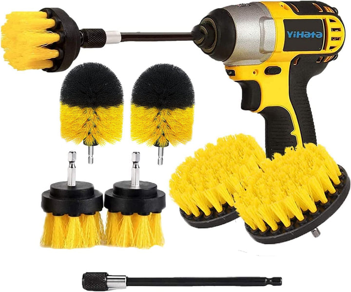 YIHATA 7 Piece Drill Brush Attachment Set,All Purpose P