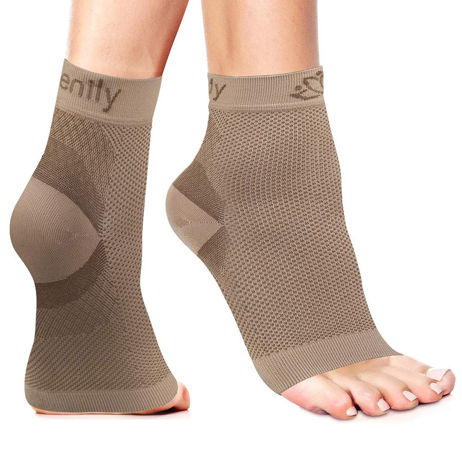 Serenily Plantar Fasciitis Socks - Toeless Socks for Fo