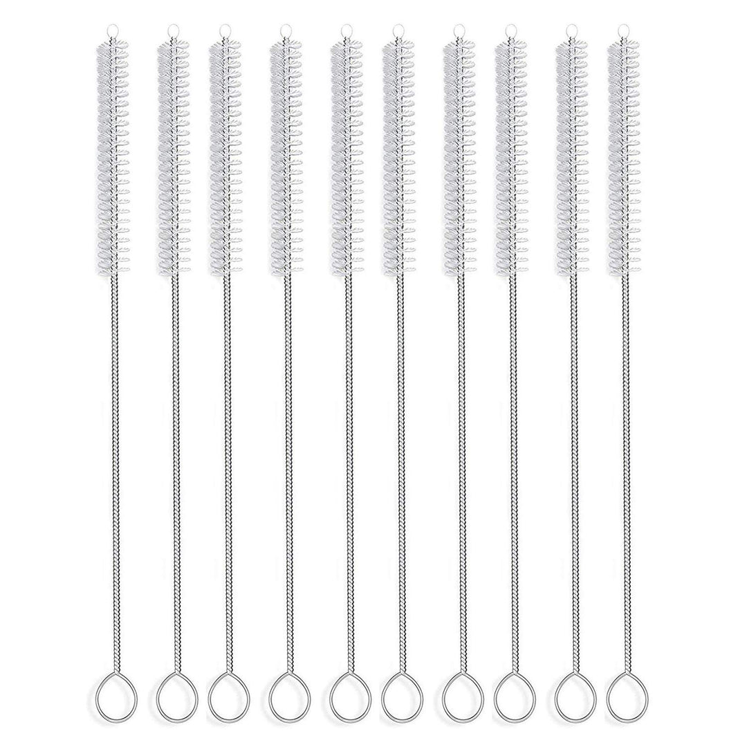 desin Straw Brush, Nylon Pipe Tube Cleaner 8.2-ihch X 2