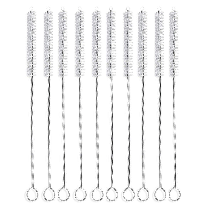 desin Straw Brush, Nylon Pipe Tube Cleaner 8.2-ihch X 2