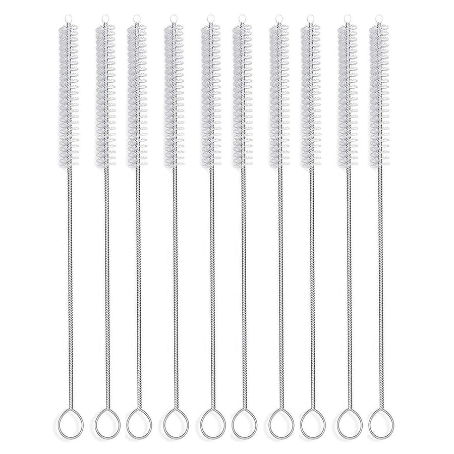 desin Straw Brush, Nylon Pipe Tube Cleaner 8.2-ihch X 2