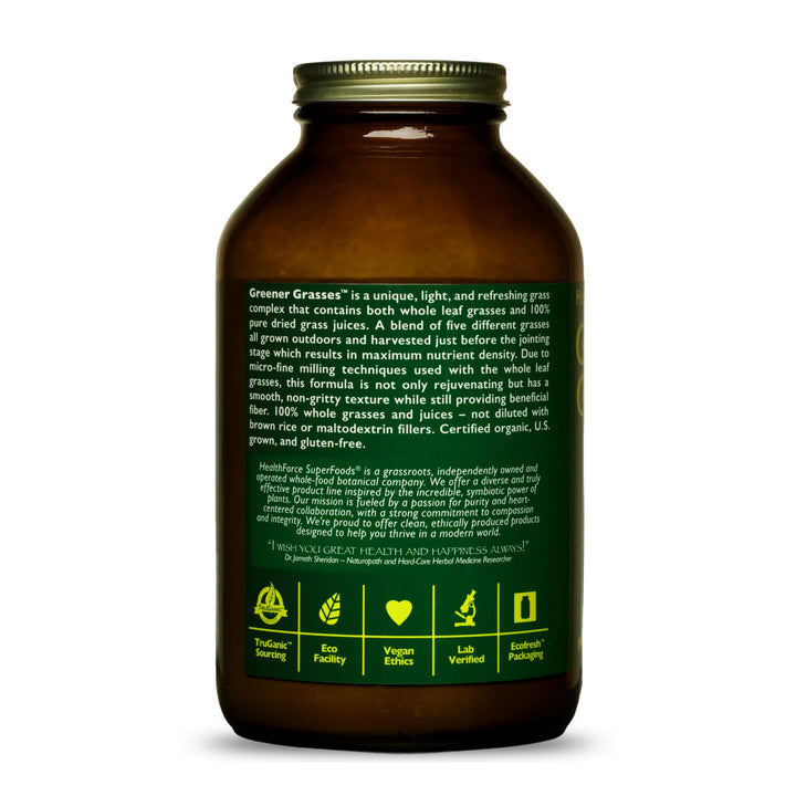 HealthForce SuperFoods Greener Grasses - 10 Oz Powder