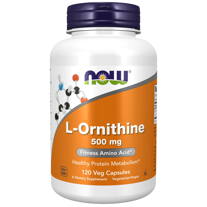 NOW Foods Supplements, L-Ornithine (L-Ornithine Hydroch