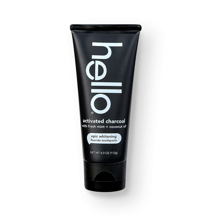 Hello Oral Care Activated Charcoal Fluoride Whitening T