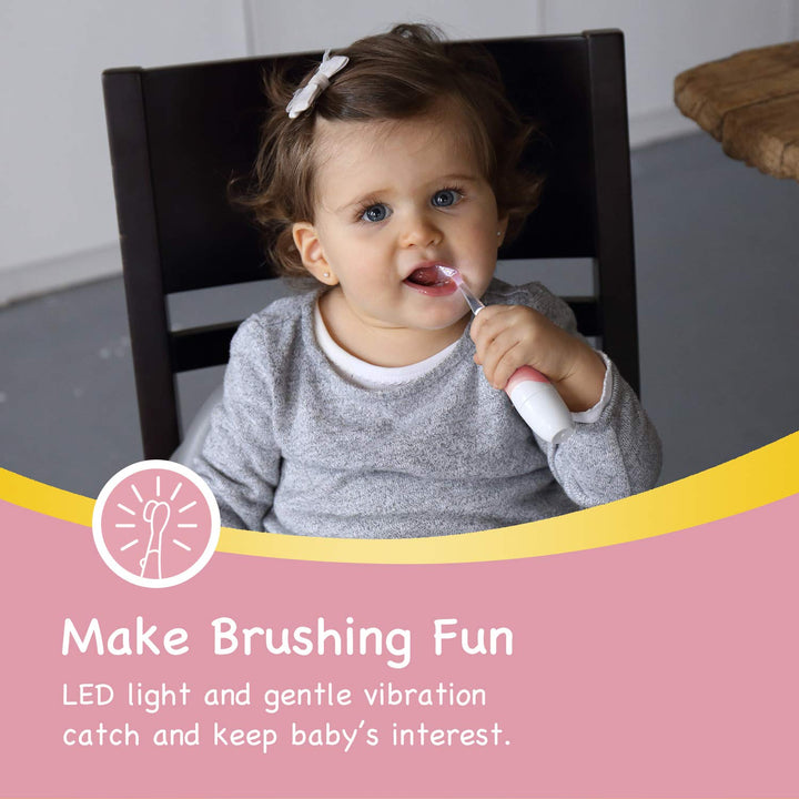 Papablic BabyHandy 2-Stage Sonic Electric Toothbrush fo