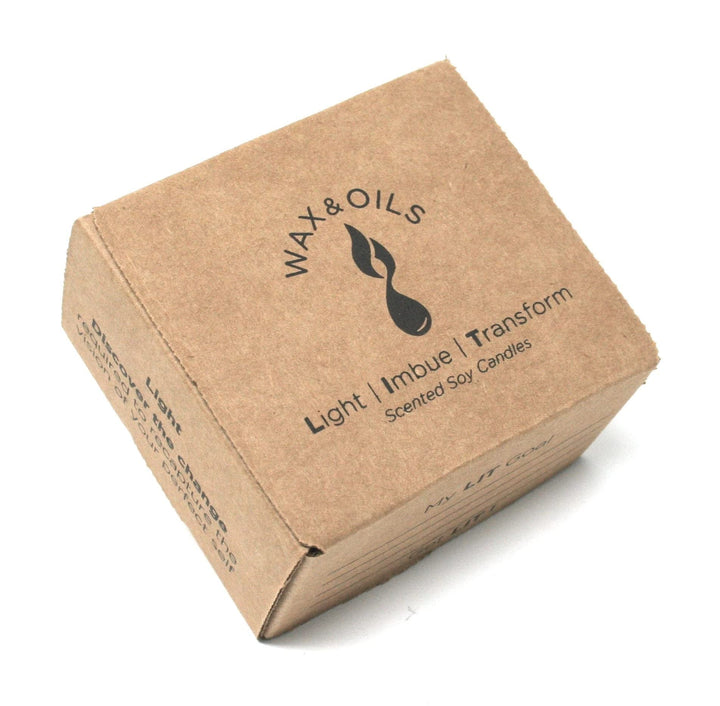 Wax and Oils Soy Wax Aromatherapy Scented Candles, Pepp