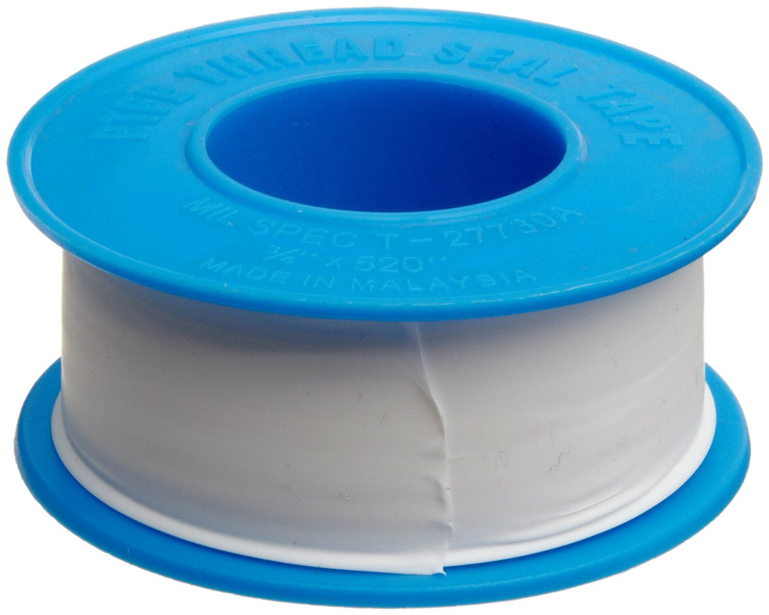 Valve TTB75 PTFE Industrial Sealant Tape, -212 to 500 Degree F Temperature Range, 3.5mil Thick, 520 Length, 3/4 Width, White