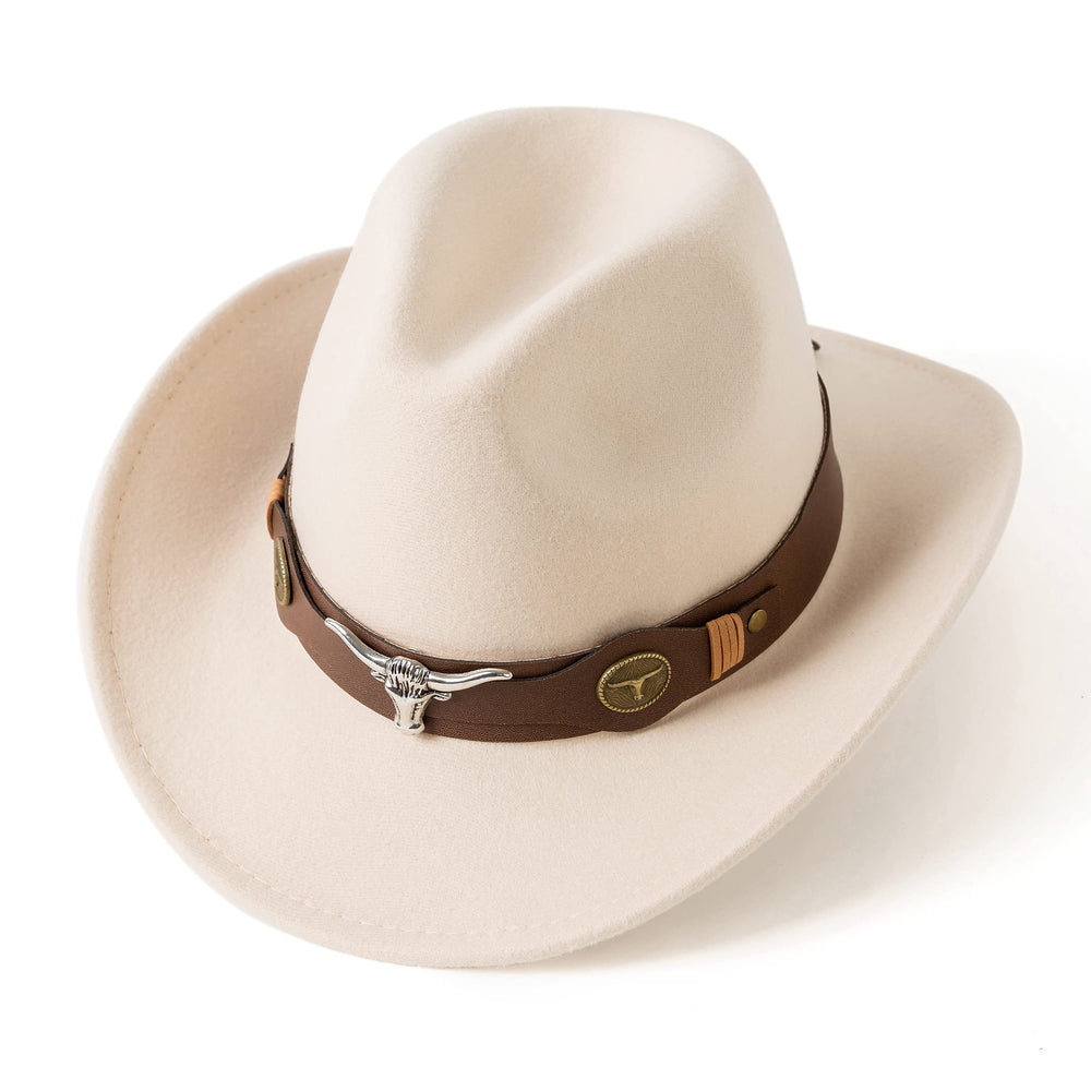 Gossifan Classic Womens Western Cowboy Cowgirl Hats wit