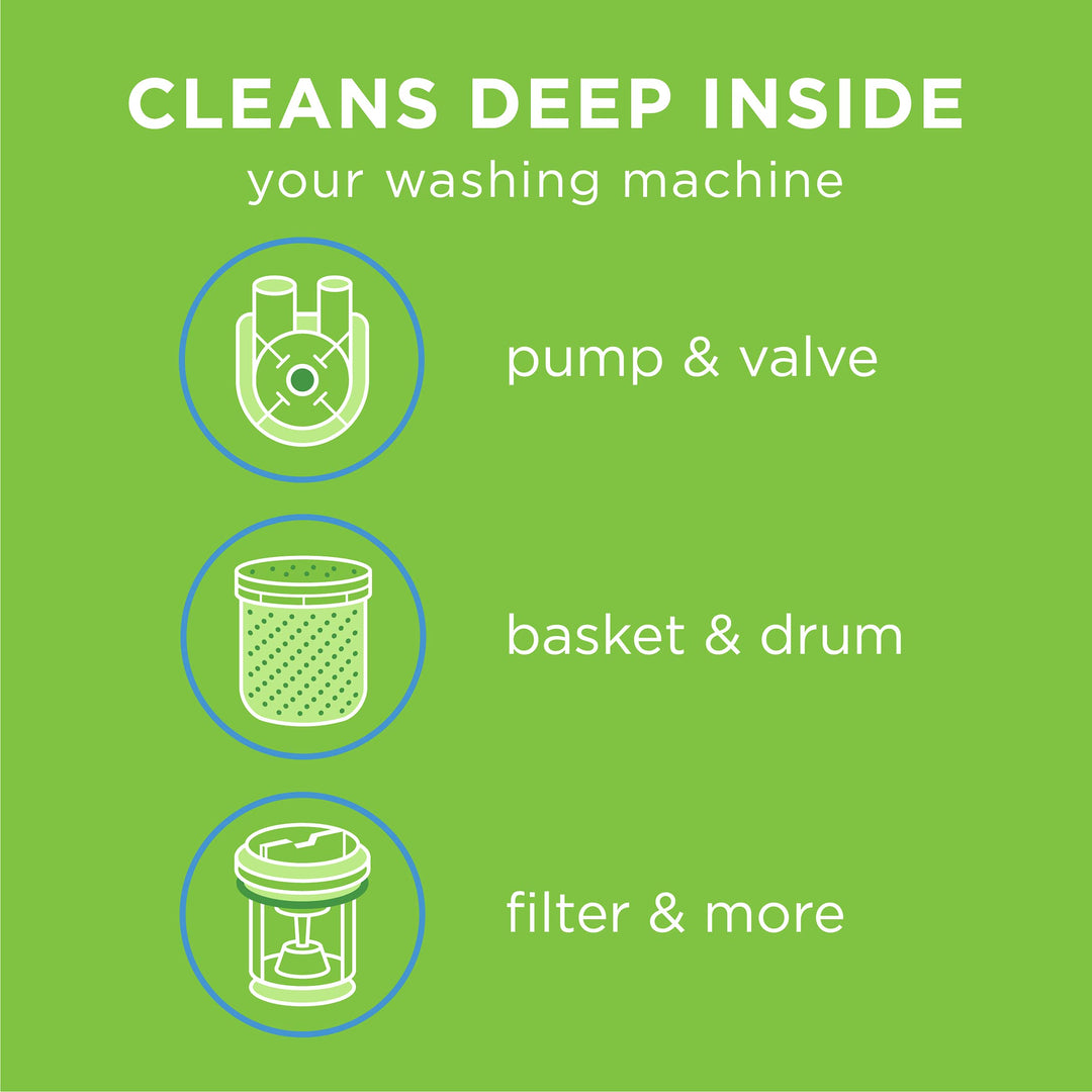 Affresh Washing Machine Cleaner, Cleans Front Load and 