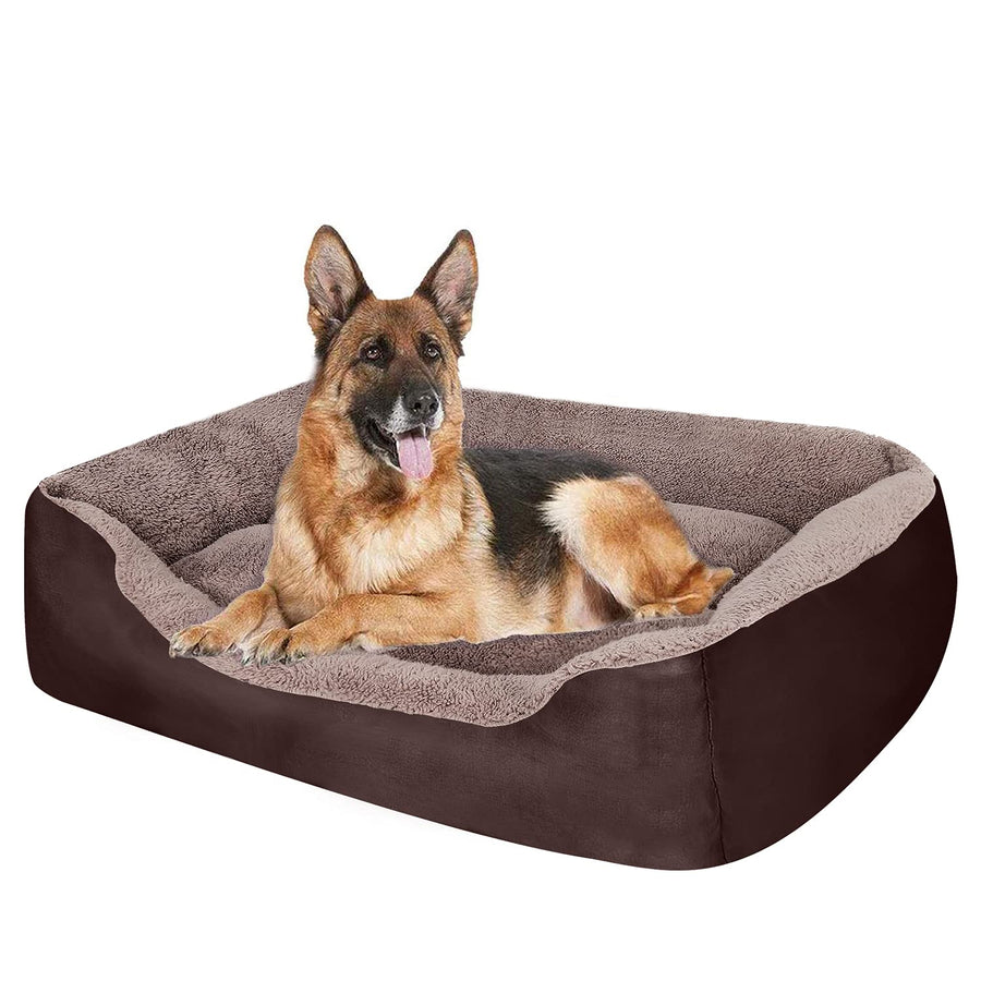 Dog Beds for Large Dogs, Rectangle Washable Comfortable and Breathable Pet Sofa Warming Orthopedic Dog Bed for Large Medium Dogs