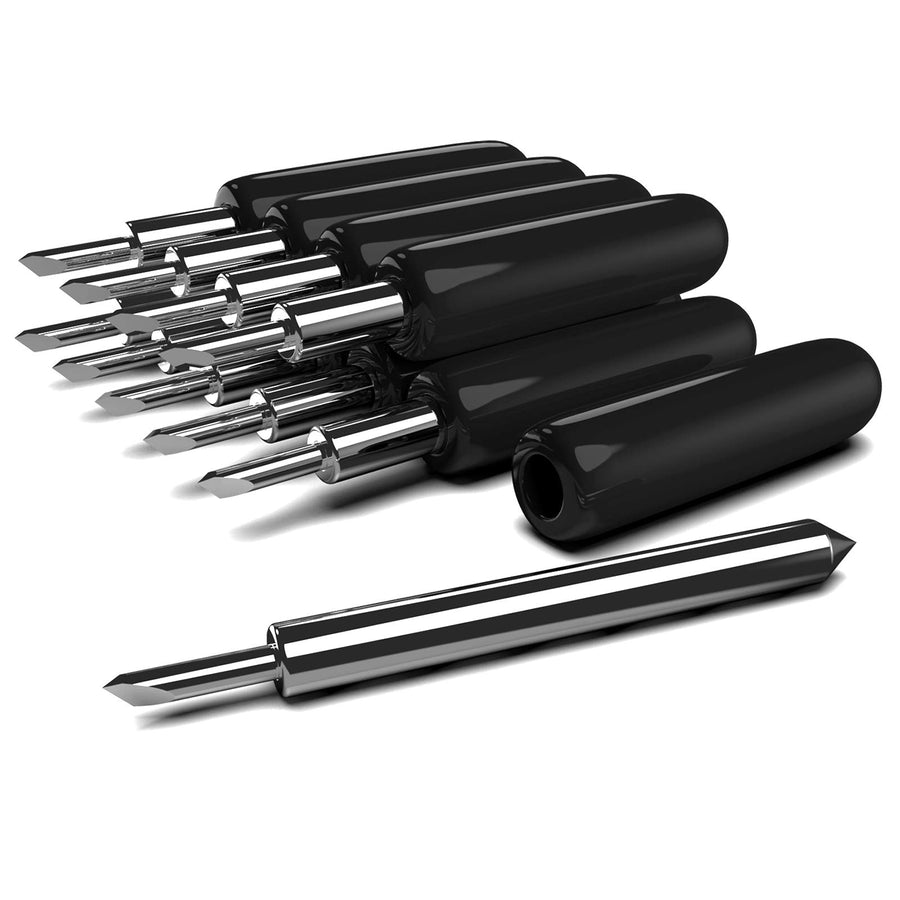 Cutting Blades Compatible with Explore Air/Air 2/Explore Air 3, 10PCS Premium Fine Point Blade Compatible with Maker/Maker 3 Cutting Machines