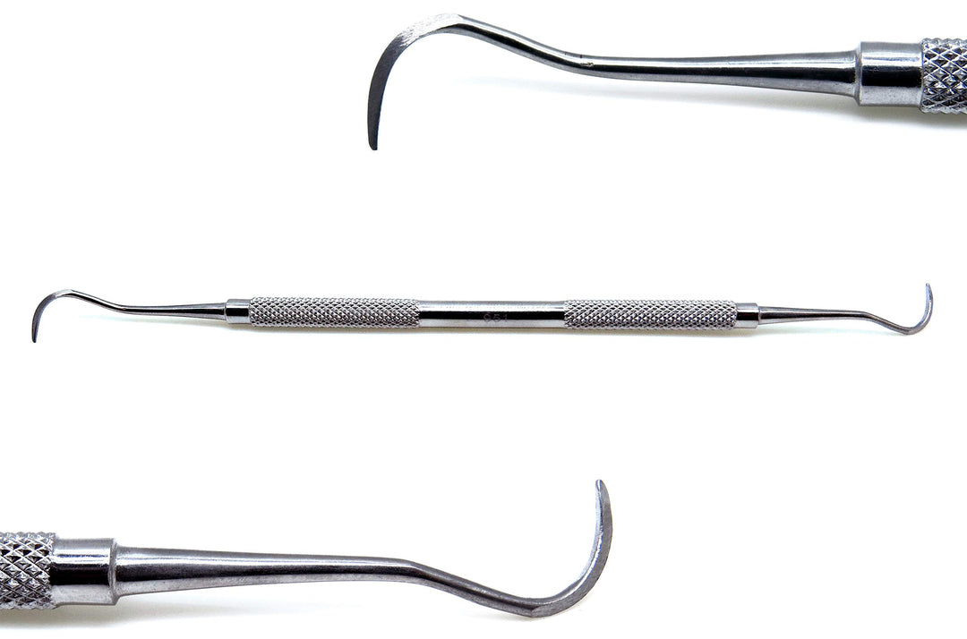 Dental Scaler Anterior Posterior New Periodontics Instrument 2 Pcs Set Sickle H6/h7, Jaquette U15/30