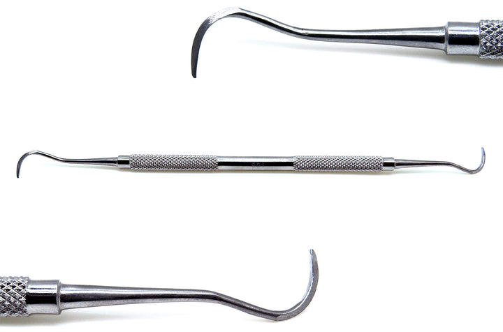 Dental Scaler Anterior Posterior New Periodontics Instrument 2 Pcs Set Sickle H6/h7, Jaquette U15/30